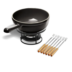 Набор для фондю Emile Henry Charcoal, 2.4 л