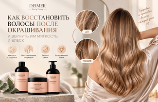 Как восстановить повреждённые волосы после окрашивания?