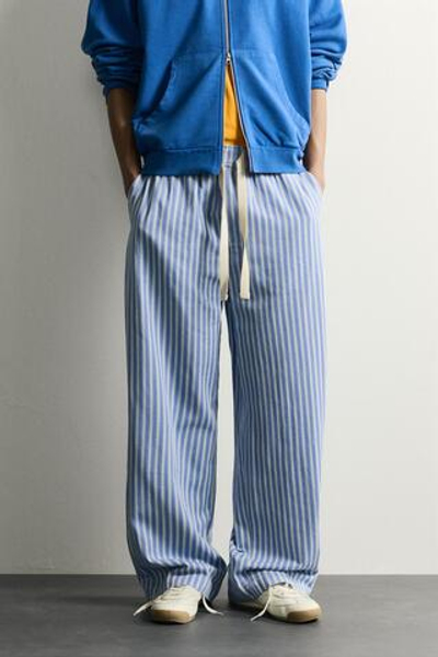 БРЮКИ BAGGY FIT В ПОЛОСКУ — ZARA · 6917/303