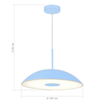 Светильник подвесной LID LED 24W 3000K