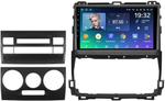 Магнитола для Toyota Land Cruiser Prado 120, Lexus GX470 (экран климата внизу, большая рамка) - Teyes CC2 PLUS монитор 9" QLED, Android 10, Быстрая, SIM-слот