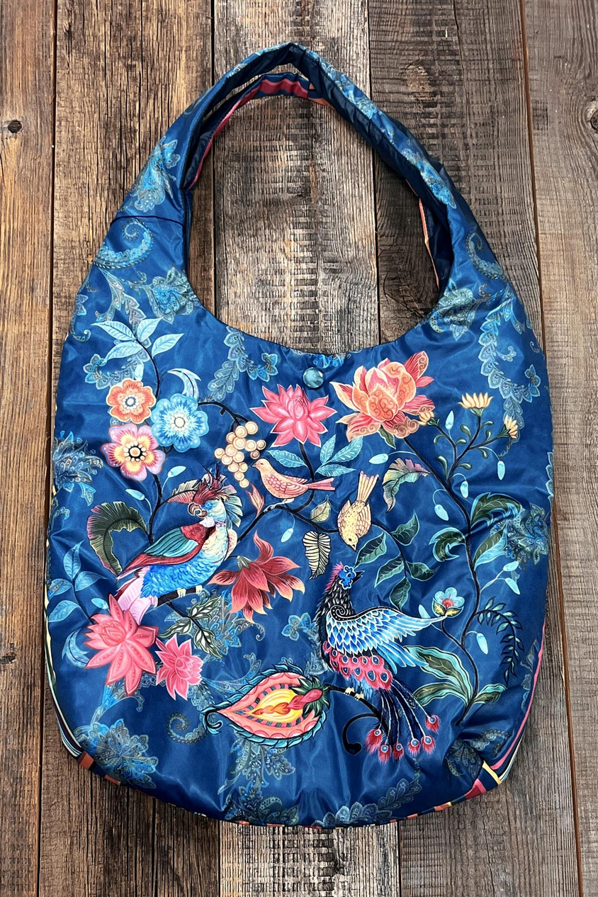 Quilted bag "Blooming garden"