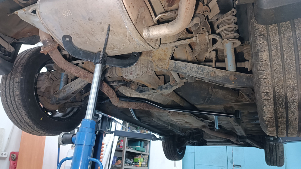 Усилитель заднего подрамника спереди c креплениям к лонжеронам Subaru XV 1 (GP) (ПОД ЗАКАЗ)