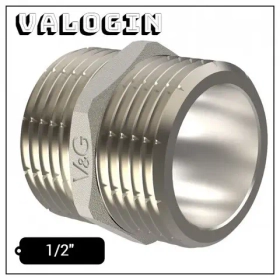 Ниппель 1/2" VALOGIN VG-203101