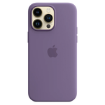 Силиконовый чехол с поддержкой MagSafe Apple Silicone Case для iPhone 14 Pro Max, Iris (Фиолетовый ирис)