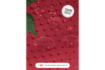 Штора для ванной Home One Waffle, 180х180, полиэстер, бордовый