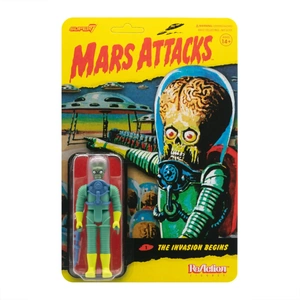Фигурка Super7 - Mars Attacks ReAction Figure - Mars Alien with Gun