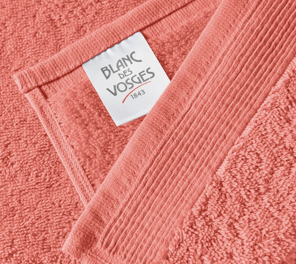 Полотенце UNI CORAIL 30х30 (набор 2шт) Blanc des Vosges 30x30 Коралловый