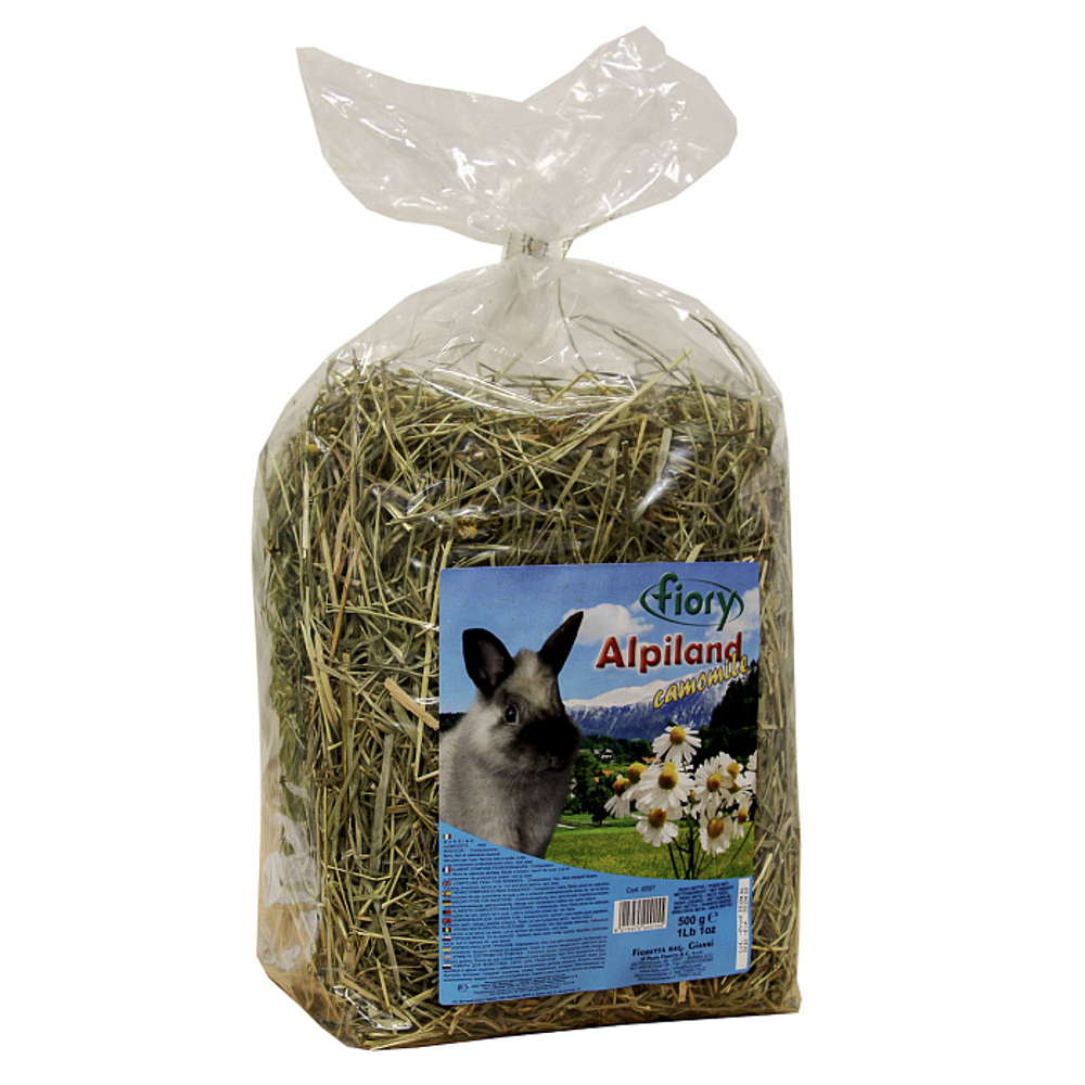 Сено Fiory Alpiland Camomile с ромашкой для грызунов 500 г