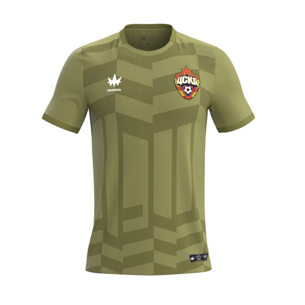 Футболка вратарская детская CSKA GK Jersey S/S 26/27 Y — Green olive