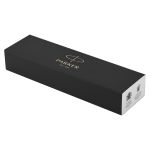 Ручка перьевая Parker "IM Brushed Metal GT" синяя, 0,8мм, подарочная упаковка