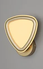 Бра светодиодное Rilon 9307/180 CHAMPAGNE GOLD, 26 Вт, золотое и шампань