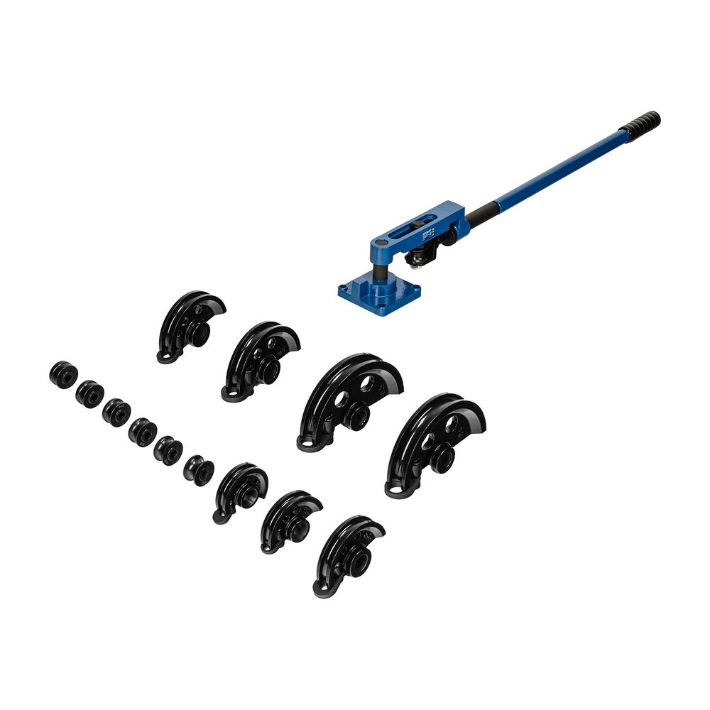 Трубогиб механический, башмаки 3/8"-1", в пластиковом кейсе STELS