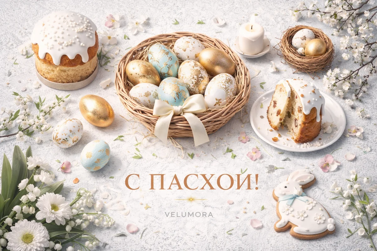 С праздником Светлой Пасхи! 🕊️