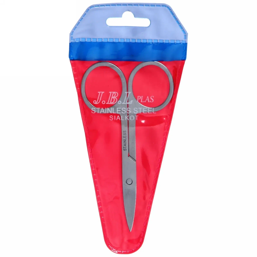 Ножницы маникюрные в чехле «Manicure set», широкие, овальные кольца, 9см