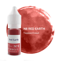 Пигмент Hanafy №8 Red Earth, 3мл