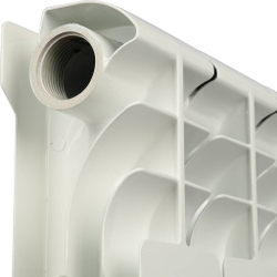 ROMMER Profi BM 350 (BI350-80-80-130) 10 секций радиатор биметаллический (RAL9016)
