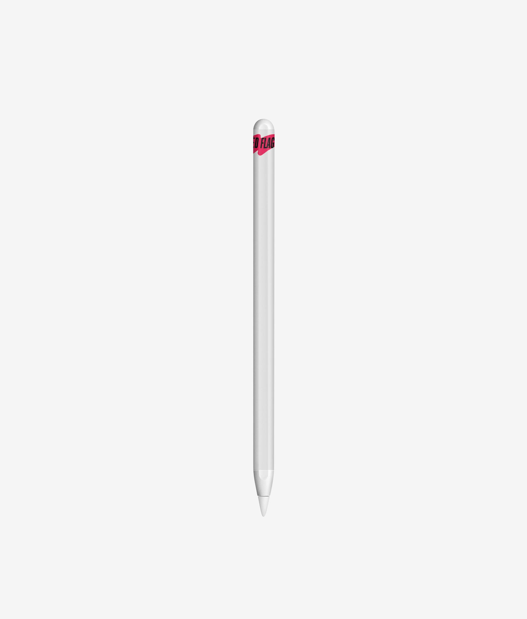 Виниловая наклейка RED FLAG для Apple Pencil Виниловая наклейка RED FLAG для Apple Pencil