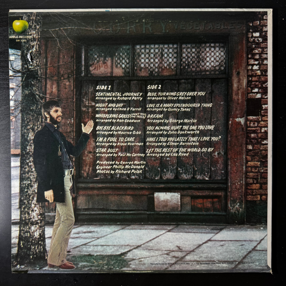Ringo Starr ‎– Sentimental Journey (США 1979г.)