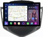 Магнитола для Chevrolet Cruze 1 2009-2012 (рамка черная) - FarCar S500+TS105 монитор 13" 2K QLED на Android 14, Быстрая, CarPlay, 4G SIM-слот