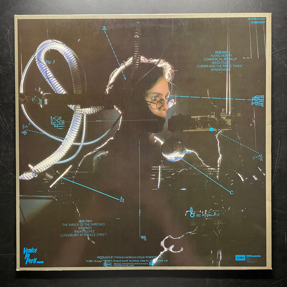 Thomas Dolby ‎– The Golden Age Of Wireless (Европа 1982г.)