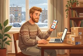 Более четверти работающих россиян покупают онлайн несколько раз в неделю