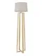 Торшер Nubi 1x40Вт E27, бежевый 42,5x42,5x160 см