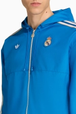 Ветровка adidas Real Madrid 25/26 Terrace Icons - синий