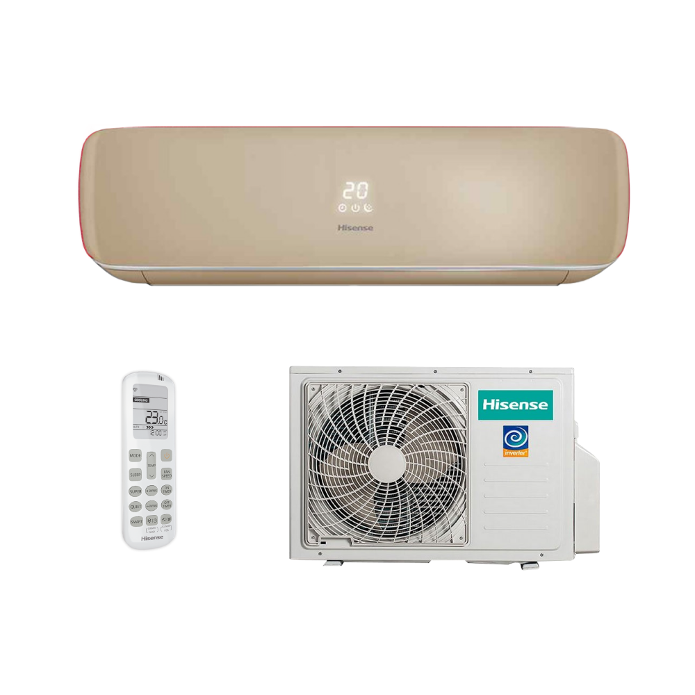 Сплит-система Hisense CHAMPAGNE CRYSTAL SUPER DC Inverter Wi-Fi AS-13UW4RVETG01(C) (комплект)