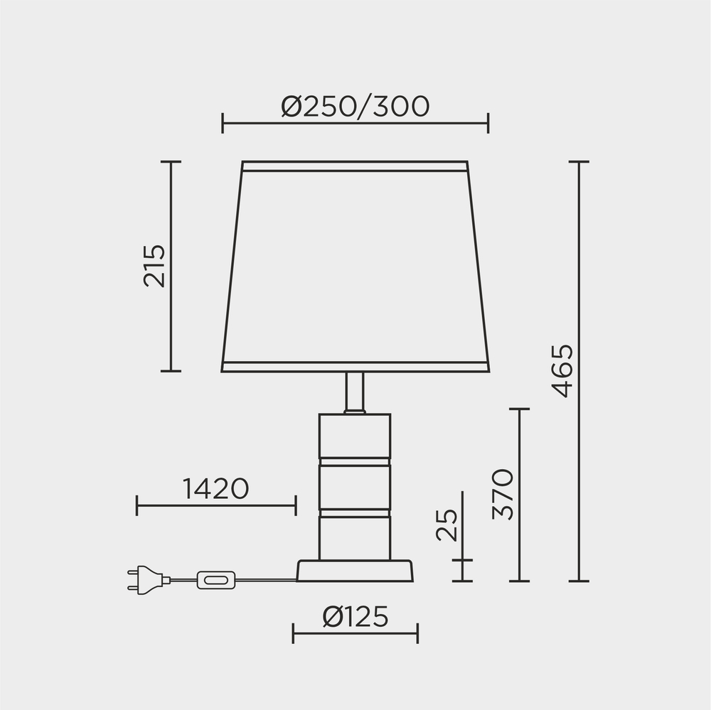 Настольная лампа Modelux ML.5515.01TL BS