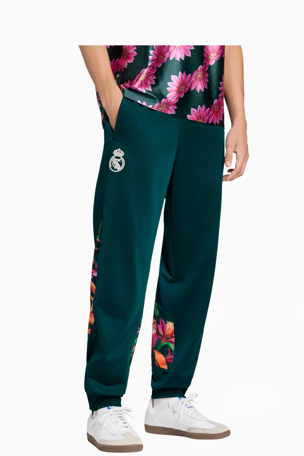 Штаны adidas Real Madrid x FARM Rio 26/27 Track - зеленый