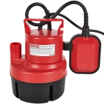 Насос дренажный ROMMER OPTIMA 250 (0,25 кВт, Qmax 4,5 м³/ч, Hmax 6 м, 1x230В, кабель 10 м.)
