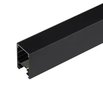 Накладной/Подвесной трековый шинопровод 2м 046282 чёрный MAG-TRACK-2538-2000 (BK, 5LN) MAG-25 Arlight
