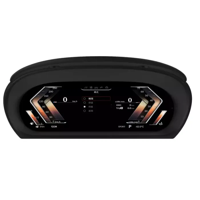 Электронная панель приборов BMW X1 E84 2009-2014 - 1293 с LCD / ЖК 12.3" экраном QLED
