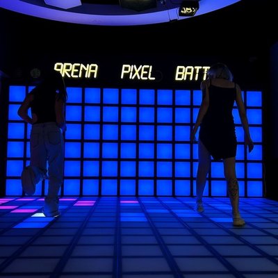 Интерактивный светодиодный пол «Арена Pixel battle» 364шт максимальная комплектация 33 кв. м.