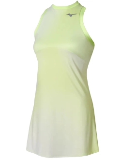 Теннисное платье Mizuno Tennis - lime pulp