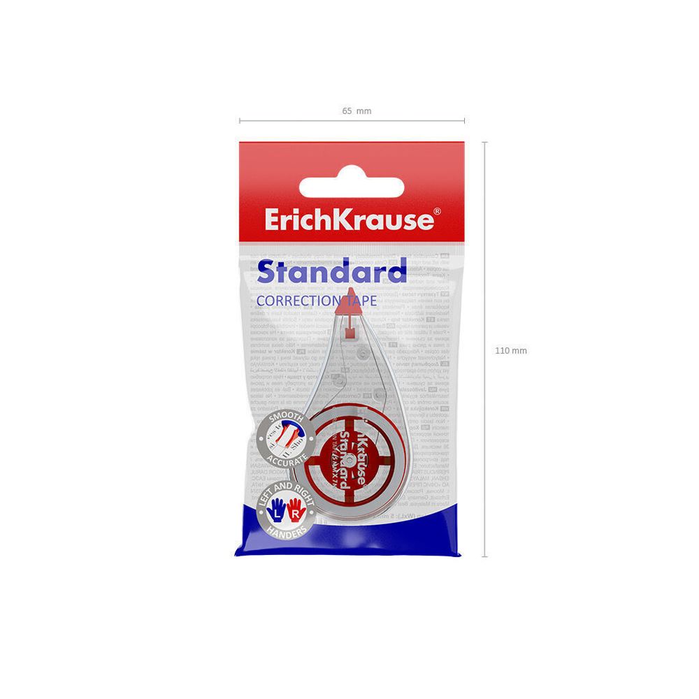Корректирующая лента Erich Krause Standard, 5мм*7м