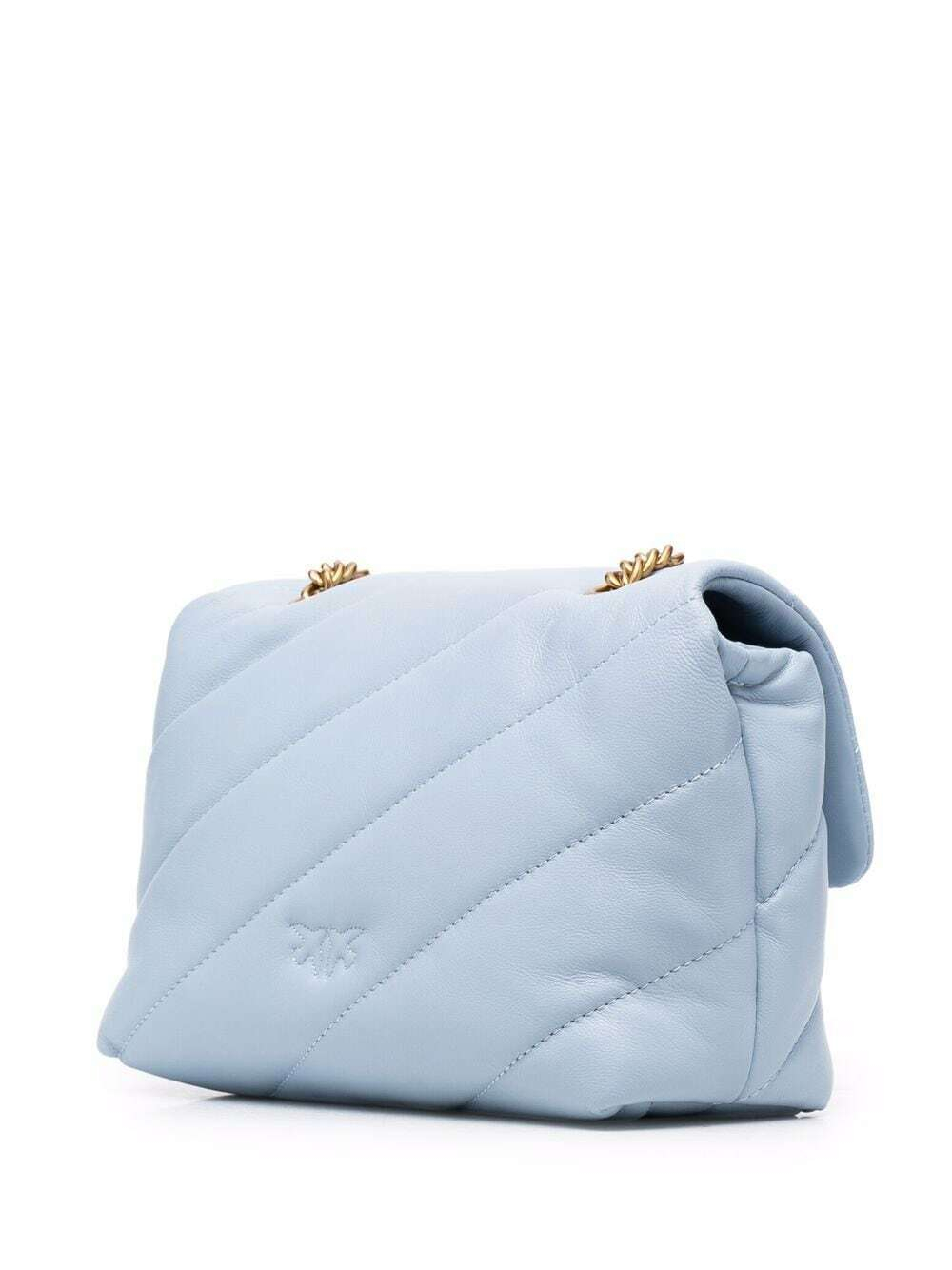 MINI LOVE BAG PUFF MAXI QUILT – light blue