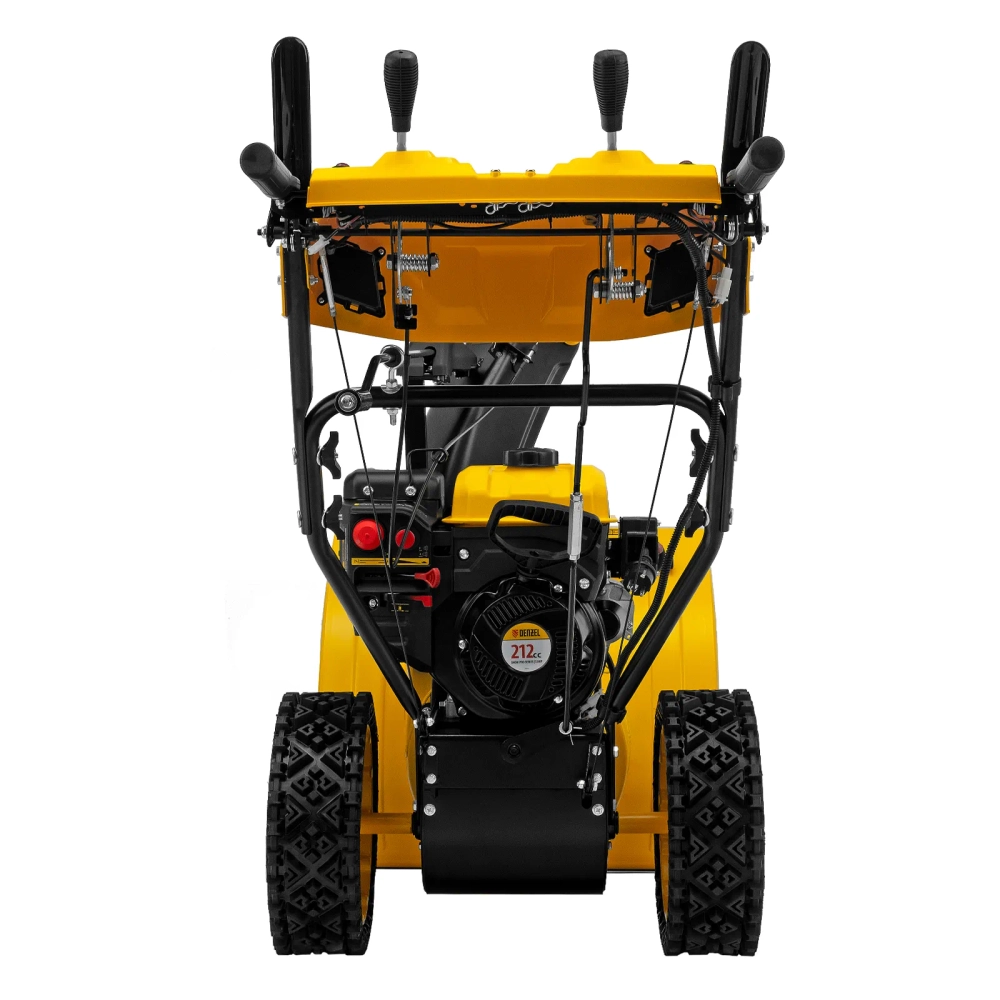 Снегоуборщик бензиновый с электрическим стартером DENZEL SBM 610S PRO (97654)