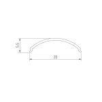 Экран SL-KANT-H16-3000 ROUND OPAL (Arlight, Пластик)