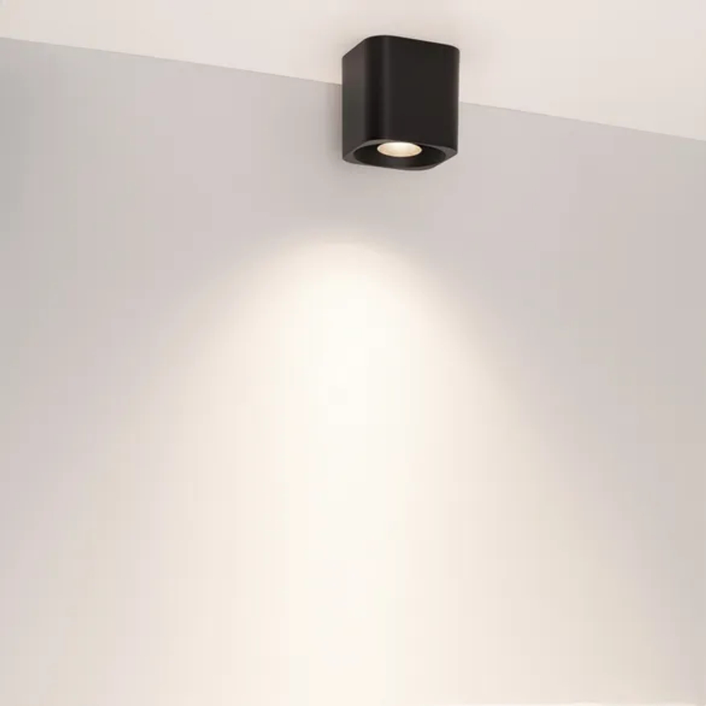 Светильник SP-ACENTO-S95x95-10W Day4000 (BK, 20-45 deg, 230V) (Arlight, IP20 Металл, 5 лет) 055750