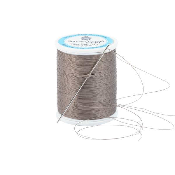 Нитки для пэчворка SumikoThread 200 м, (219 ярд), 30 серый