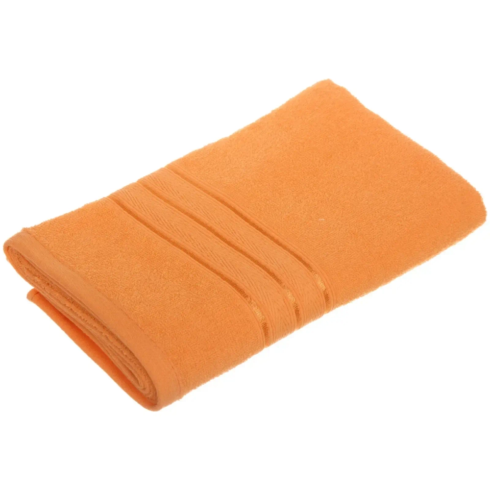 Полотенце махровое 70*120см «Comfort» цвет оранжевый 03010 плотность 300гр/м2