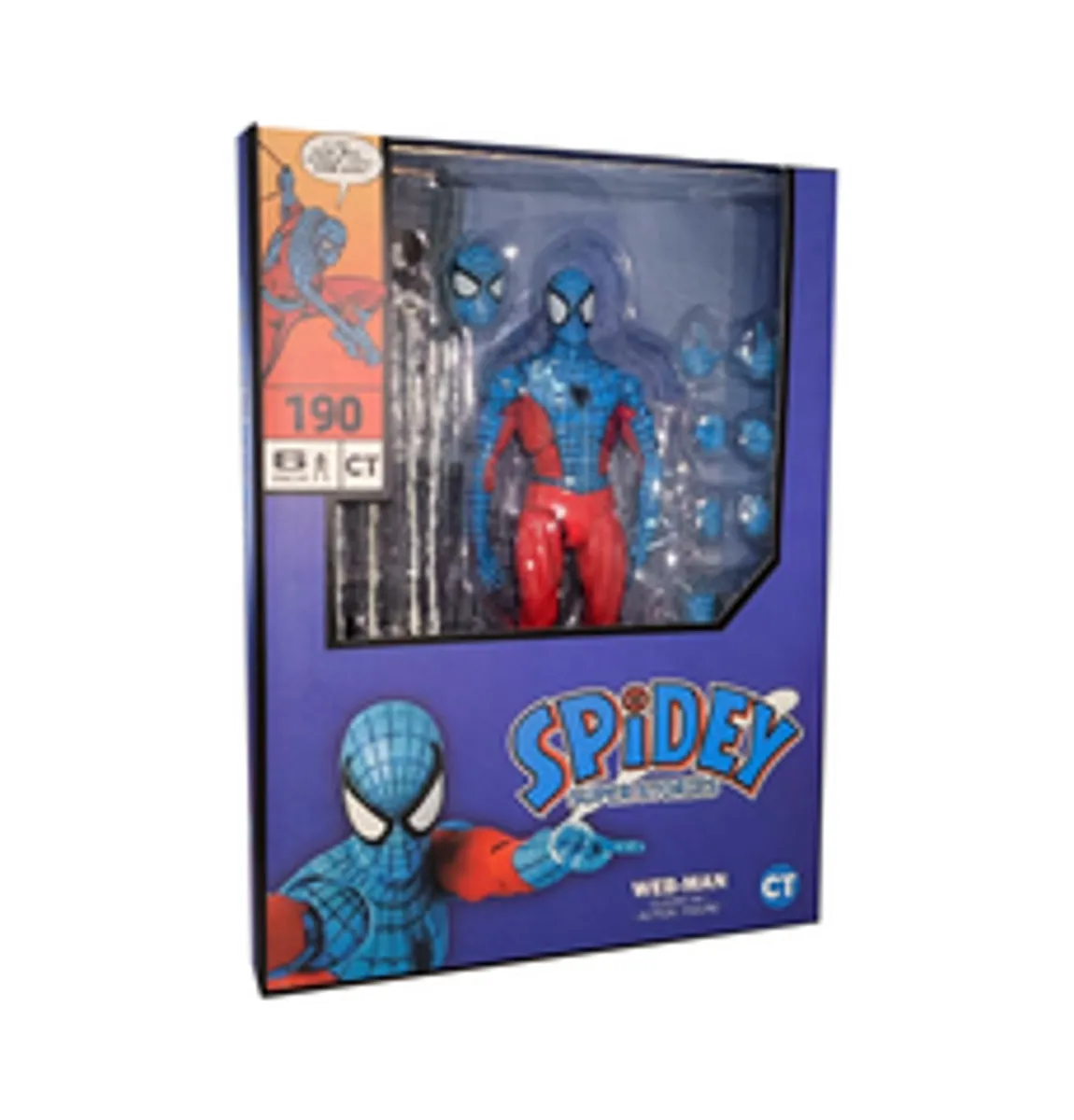 Фигурка CT TOYS Marvel Spider-Man: Web-Man (Classic Ver.) (№190) (Реплика)