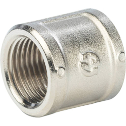 Муфта ВР никелированная    1/2"