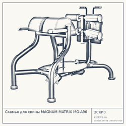Скамья для спины MAGNUM MATRIX MG-A96 — от 229 000 ₽