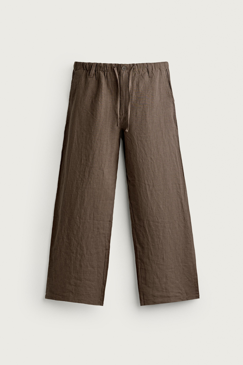 БРЮКИ СВОБОДНОГО КРОЯ ИЗ 100% ЛЬНА — ZARA · 2634/325