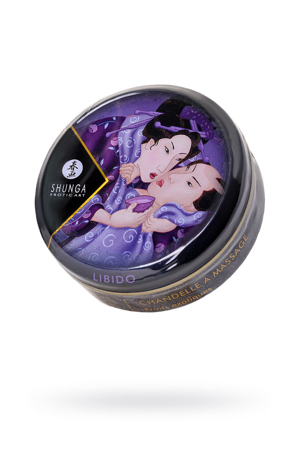 Аромамасвеча массажная Shunga, экзотические фрукты, 30 мл