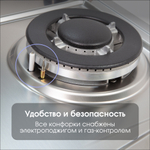 Газовая варочная панель Zigmund & Shtain G 14.7 S
