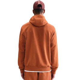 Куртка теннисная Nike Court Heritage French Terry Pullover - dark russet/cinnamon